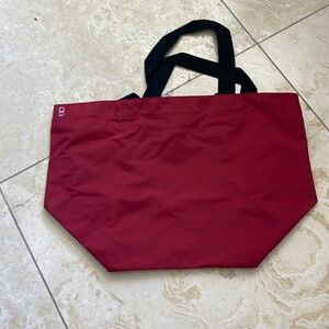 Brand new Lucy tote bag, red pink on bottom